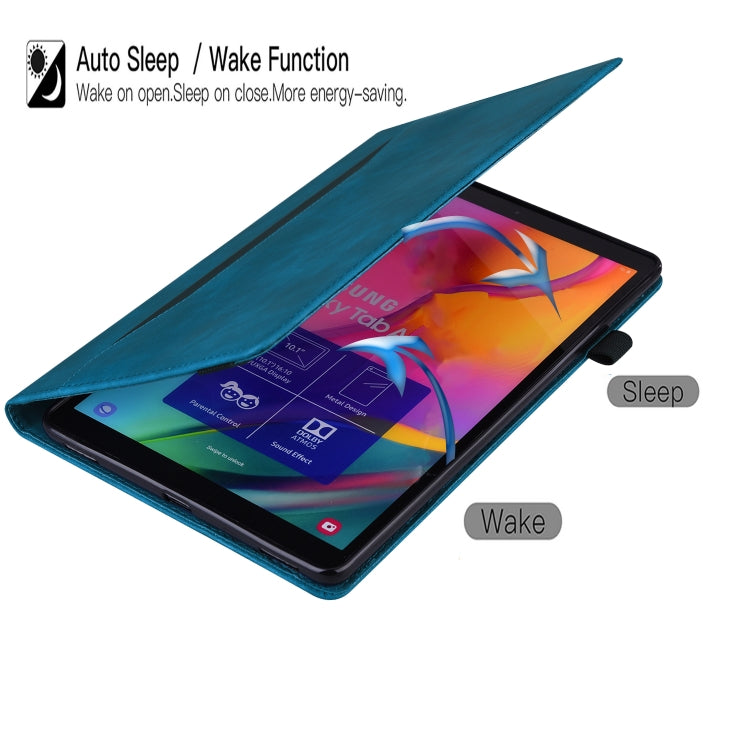 For iPad Pro 11 2022 / 2021 & 2018 / Air 2020 10.9 Business Shockproof Horizontal Flip Leather Tablet Case with Holder & Card Slots & Photo Frame & Pen Slot & Sleep / Wake-up Function(Blue) - iPad Pro 11 (2022/2021) Cases by buy2fix | Online Shopping UK | buy2fix