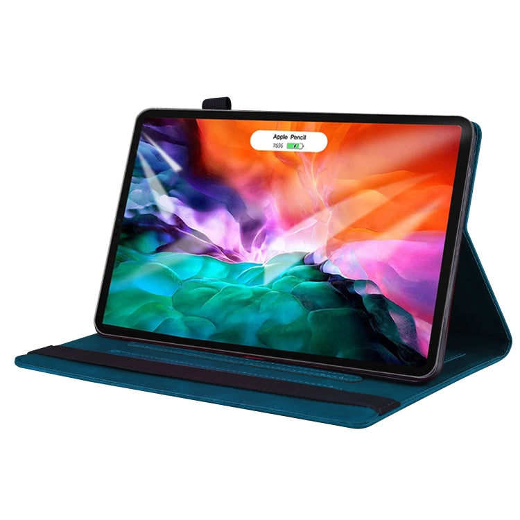 For iPad Pro 11 2022 / 2021 & 2018 / Air 2020 10.9 Business Shockproof Horizontal Flip Leather Tablet Case with Holder & Card Slots & Photo Frame & Pen Slot & Sleep / Wake-up Function(Blue) - iPad Pro 11 (2022/2021) Cases by buy2fix | Online Shopping UK | buy2fix