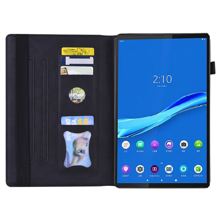 For Lenovo Tab M10 HD Gen 2 TB-X306F Business Shockproof Horizontal Flip Leather Case with Holder & Card Slots & Photo Frame & Pen Slot(Black) - Lenovo by buy2fix | Online Shopping UK | buy2fix
