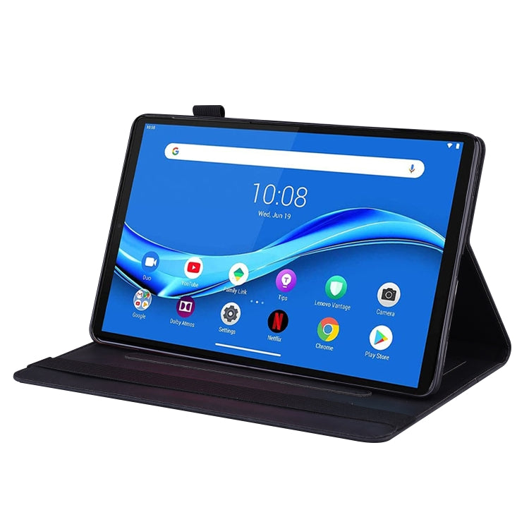 For Lenovo Tab M10 HD Gen 2 TB-X306F Business Shockproof Horizontal Flip Leather Case with Holder & Card Slots & Photo Frame & Pen Slot(Black) - Lenovo by buy2fix | Online Shopping UK | buy2fix
