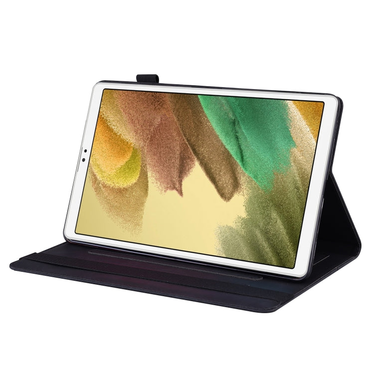 For Samsung Galaxy Tab A7 Lite 8.7 SM-T220 / SM-T225 Business Shockproof Horizontal Flip Leather Case with Holder & Card Slots & Photo Frame & Pen Slot(Black) - Tab A7 Lite T220 / T225 by buy2fix | Online Shopping UK | buy2fix