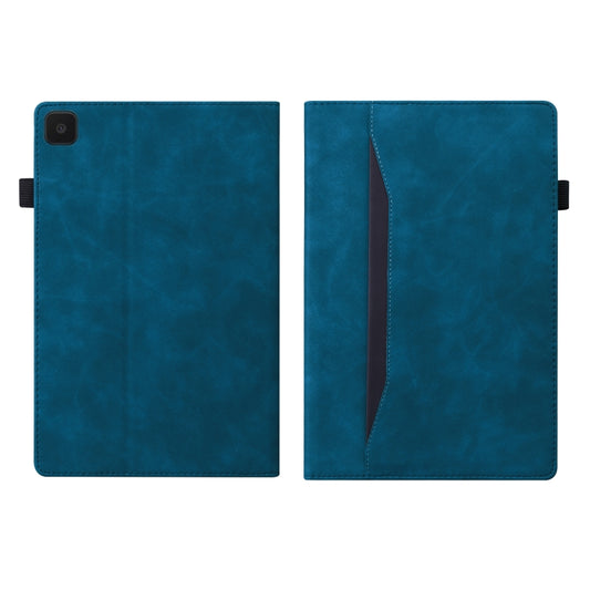 For Samsung Galaxy Tab A7 Lite 8.7 SM-T220 / SM-T225 Business Shockproof Horizontal Flip Leather Case with Holder & Card Slots & Photo Frame & Pen Slot(Blue) by buy2fix