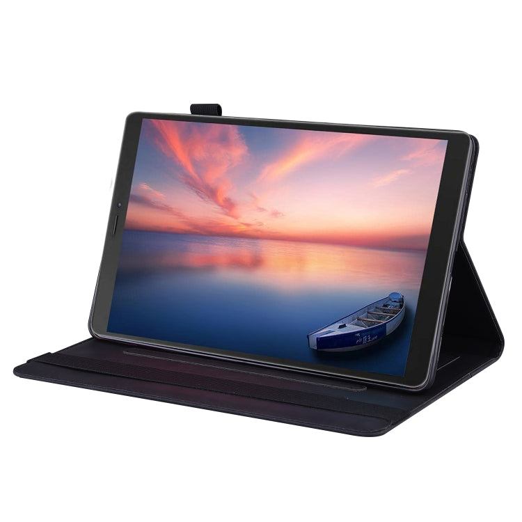 For Samsung Galaxy Tab A 8.0 2019 SM-T290 / SM-T295 Business Shockproof Horizontal Flip Leather Case with Holder & Card Slots & Photo Frame & Pen Slot(Black) - Other Galaxy Tab PC by buy2fix | Online Shopping UK | buy2fix