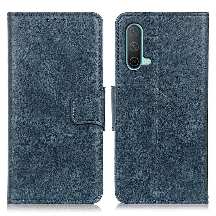 For OnePlus Nord CE 5G Mirren Crazy Horse Texture Horizontal Flip Leather Case with Holder & Card Slots & Wallet(Blue) - OnePlus Cases by buy2fix | Online Shopping UK | buy2fix