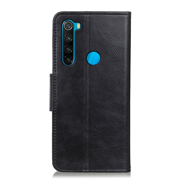 For Xiaomi Redmi Note 8 2021 Mirren Crazy Horse Texture Horizontal Flip Leather Case with Holder & Card Slots & Wallet(Black) - Xiaomi Cases by buy2fix | Online Shopping UK | buy2fix
