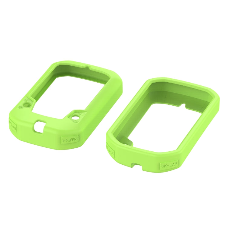 For Bryton Rider 430 / 320 Universal Silicone Protective Case Cover(Lime Green) - Watch Case by buy2fix | Online Shopping UK | buy2fix