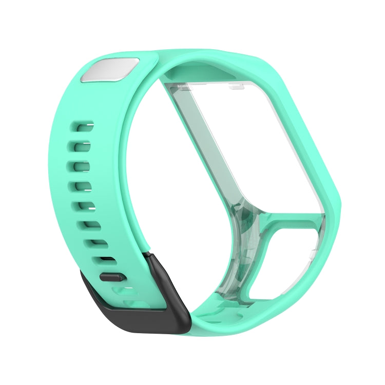 For Tomtom 4 Silicone Watch Band(Lake Blue) - Watch Bands by buy2fix | Online Shopping UK | buy2fix