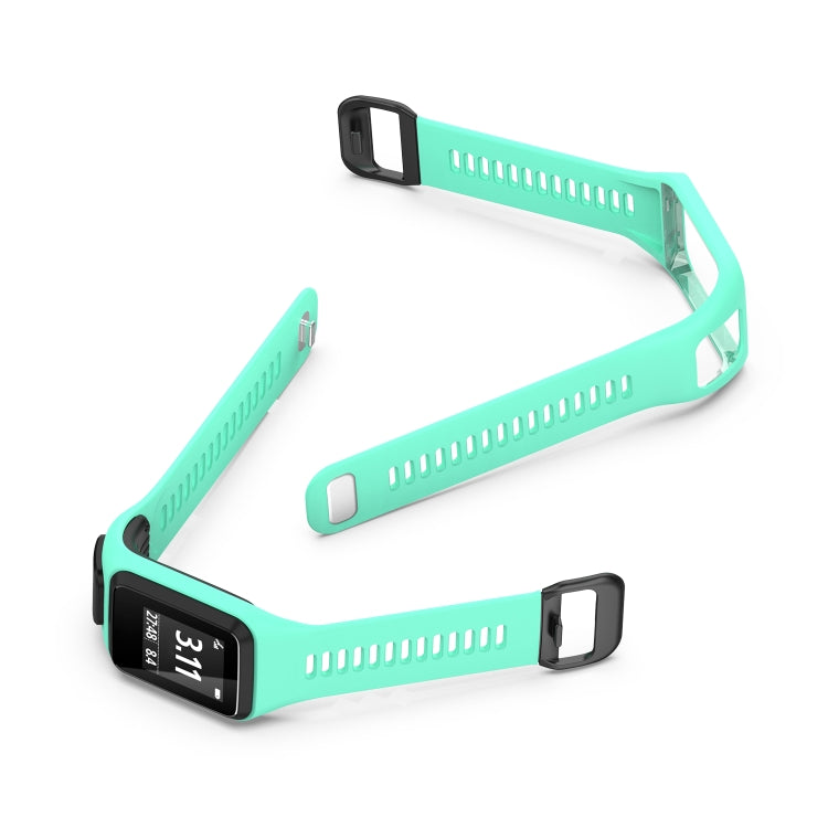 For Tomtom 4 Silicone Watch Band(Lake Blue) - Watch Bands by buy2fix | Online Shopping UK | buy2fix