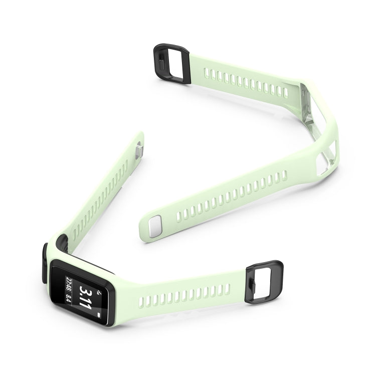 For Tomtom 4 Silicone Watch Band(Green) - Watch Bands by buy2fix | Online Shopping UK | buy2fix