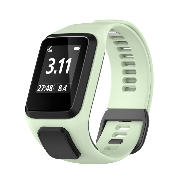 For Tomtom 4 Silicone Watch Band(Green) - Watch Bands by buy2fix | Online Shopping UK | buy2fix