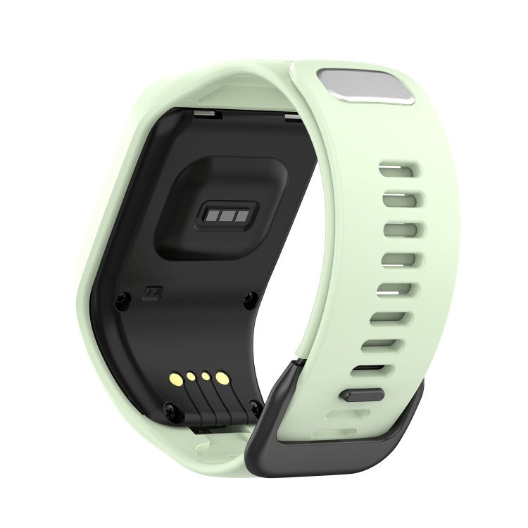 For Tomtom 4 Silicone Watch Band(Green) - Watch Bands by buy2fix | Online Shopping UK | buy2fix