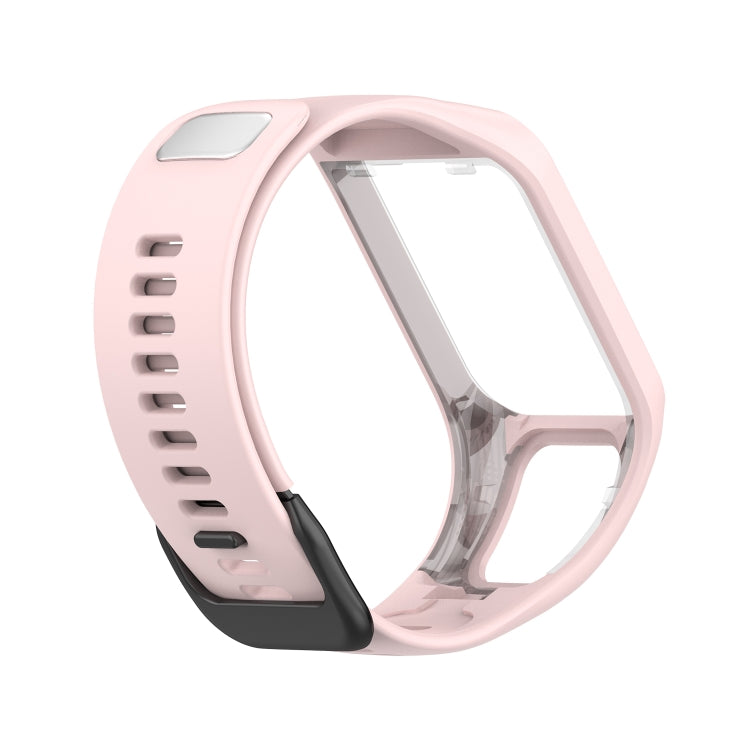 For Tomtom 4 Silicone Watch Band(Rose Pink) - Watch Bands by buy2fix | Online Shopping UK | buy2fix