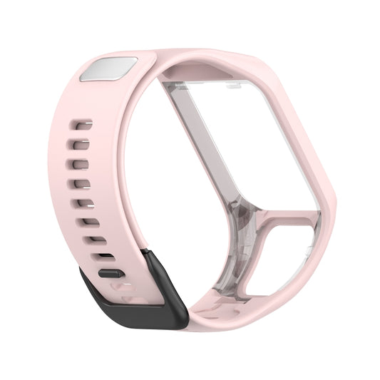 For Tomtom 4 Silicone Watch Band(Rose Pink) by buy2fix