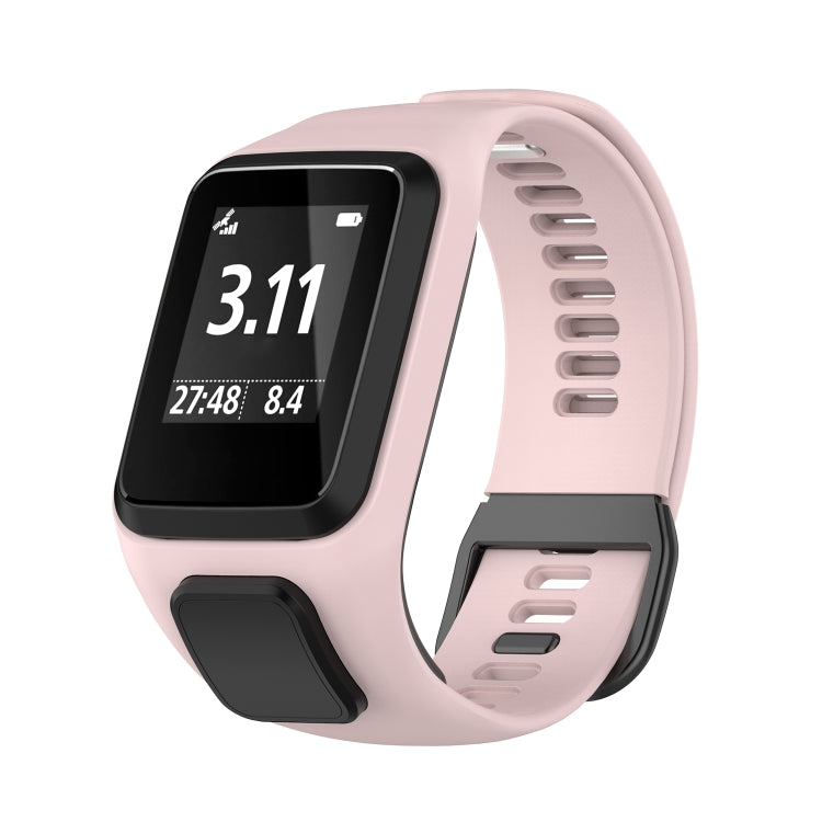 For Tomtom 4 Silicone Watch Band(Rose Pink) - Watch Bands by buy2fix | Online Shopping UK | buy2fix