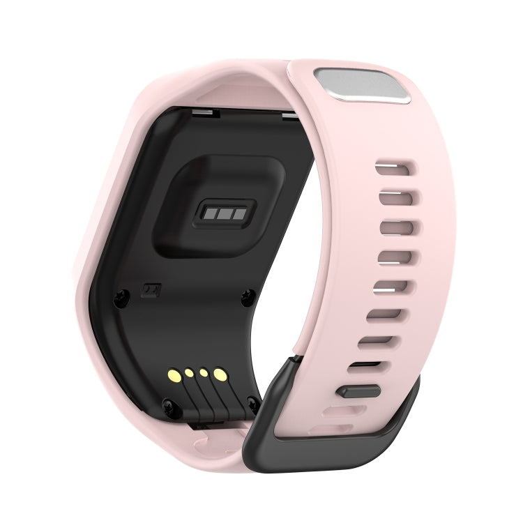 For Tomtom 4 Silicone Watch Band(Rose Pink) - Watch Bands by buy2fix | Online Shopping UK | buy2fix