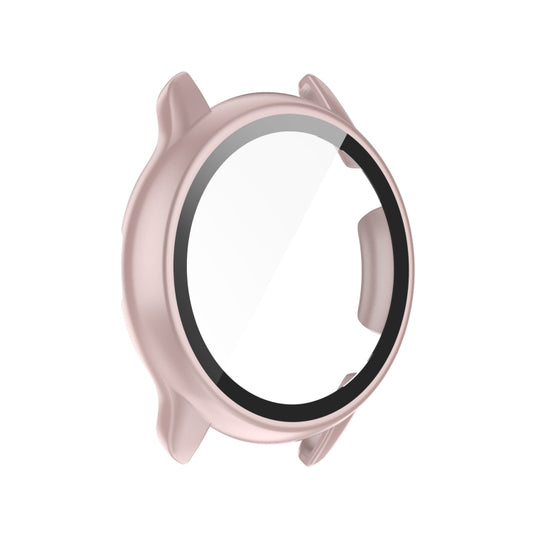 For Amazfit GTR 2 eSIM Tempered glass + PC Integrated Protective Case(Rose Gold) by buy2fix