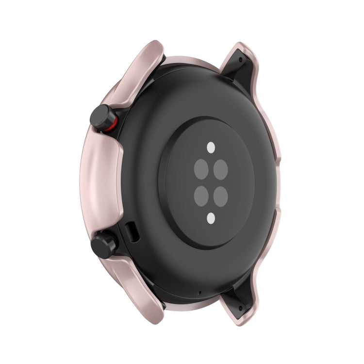 For Amazfit GTR 2 eSIM Tempered glass + PC Integrated Protective Case(Rose Gold) - Watch Cases by buy2fix | Online Shopping UK | buy2fix