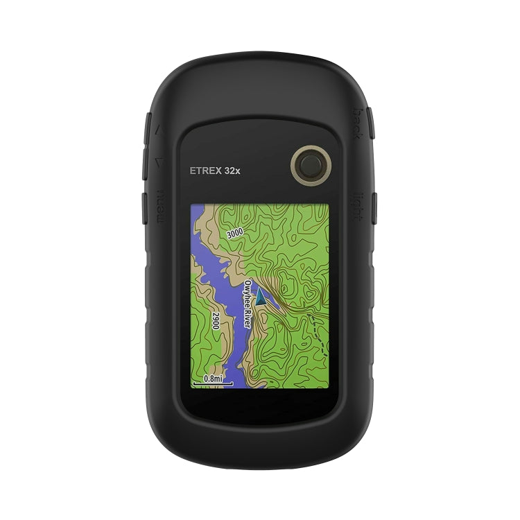 For Garmin eTrex 22x / 32x Silicone Protective Case Cover(Black) - Watch Cases by buy2fix | Online Shopping UK | buy2fix