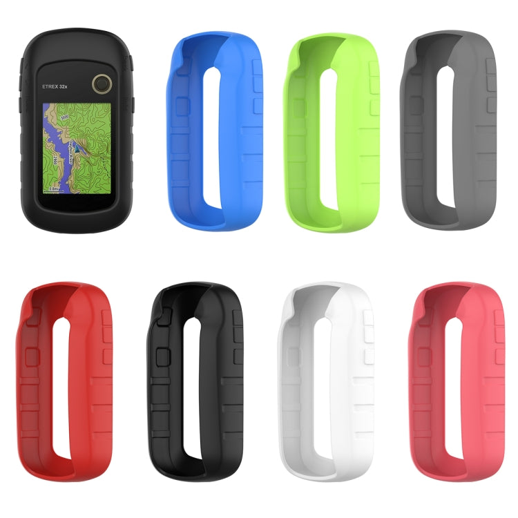 For Garmin eTrex 22x / 32x Silicone Protective Case Cover(Black) - Watch Cases by buy2fix | Online Shopping UK | buy2fix