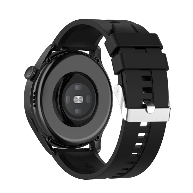 For Huawei Watch 3 / 3 Pro Silicone Watch Band(Black) - Watch Bands by buy2fix | Online Shopping UK | buy2fix
