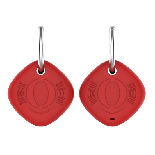 Location Tracker Anti-lost Portable Silicone Protective Case for Samsung Galaxy Smart Tag(Red) by buy2fix