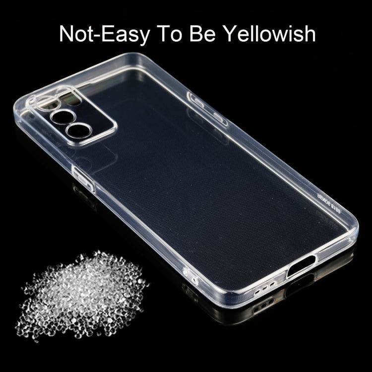 For OPPO Reno6 Pro 5G 0.75mm Ultra-thin Transparent TPU Soft Protective Case by buy2fix