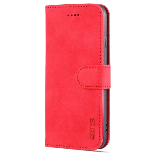 AZNS Skin Feel Calf Texture Horizontal Flip Leather Case with Card Slots & Holder & Wallet For iPhone 7 / 8 / SE (2020)(Red) by AZNS