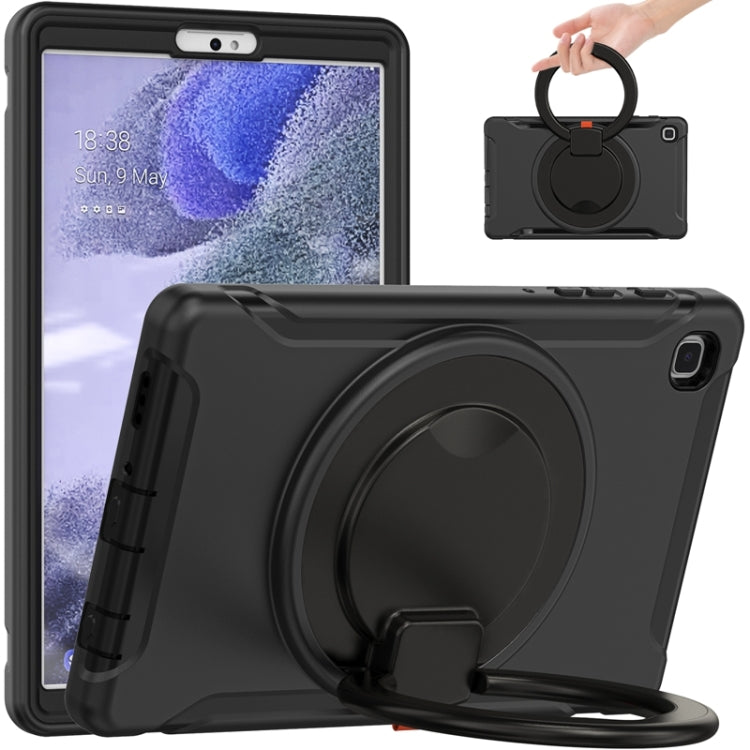 Shockproof TPU + PC Protective Case with 360 Degree Rotation Foldable Handle Grip Holder & Pen Slot For Samsung Galaxy Tab A7 Lite T220(Black) - iPad mini (2019) / mini 5 Cases by buy2fix | Online Shopping UK | buy2fix