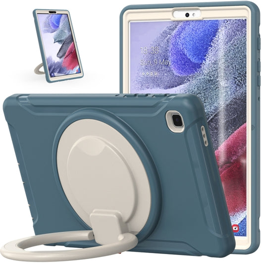 Shockproof TPU + PC Protective Case with 360 Degree Rotation Foldable Handle Grip Holder & Pen Slot For Samsung Galaxy Tab A7 Lite T220(Cornflower Blue) by buy2fix