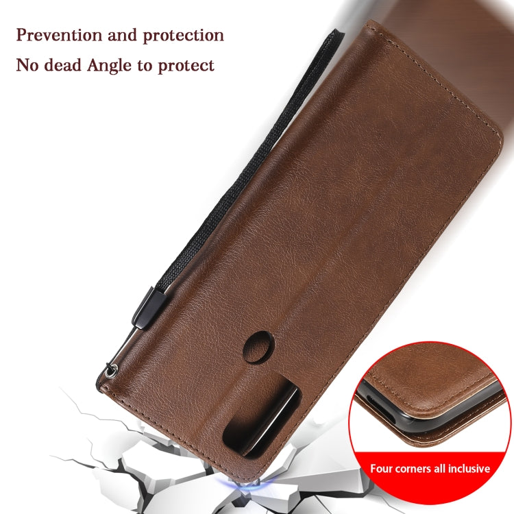 For Motorola Moto G10 / G30 Solid Color Horizontal Flip Protective Leather Case with Holder & Card Slots & Wallet & Photo Frame & Lanyard(Black) by buy2fix