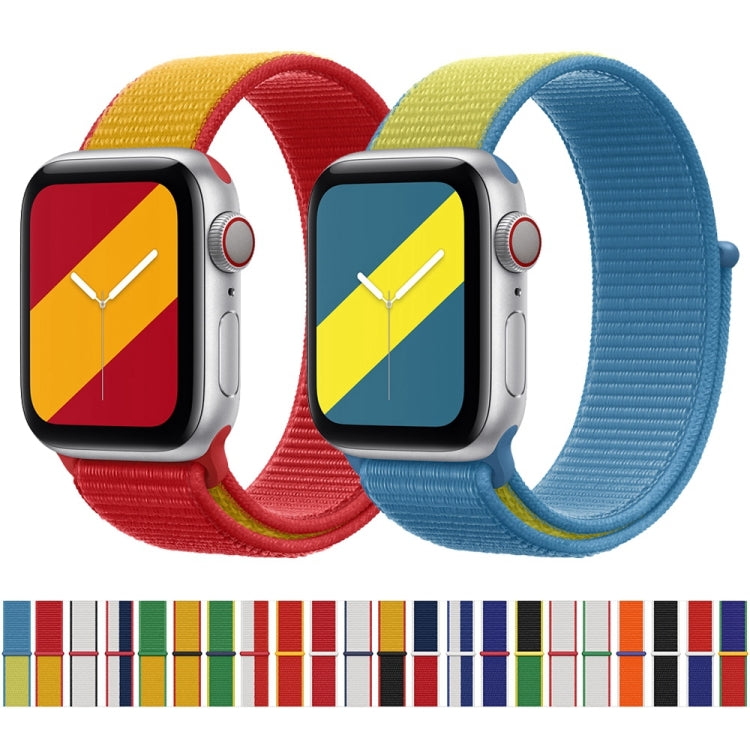 International Series Loopback Watch Bands For Apple Watch Ultra 49mm&Watch Ultra 2 49mm / Series 9&8&7 45mm / SE 3&SE 2&6&SE&5&4 44mm / 3&2&1 42mm(Denmark) by buy2fix