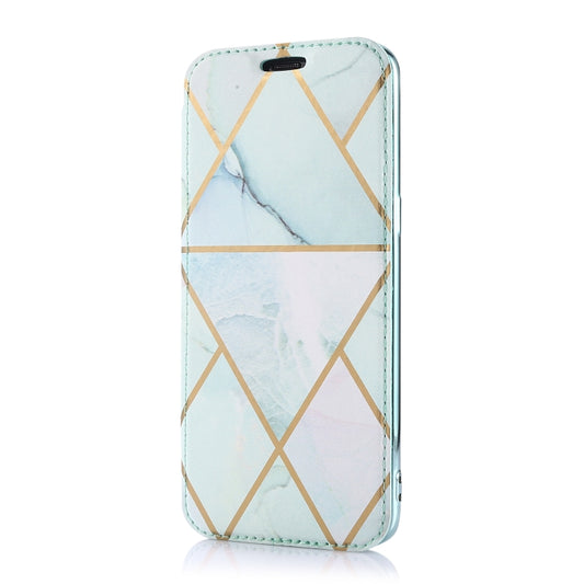 For Samsung Galaxy S8 Bronzing Plating PU + TPU Horizontal Flip Leather Case with Holder & Card Slot(Green) by buy2fix