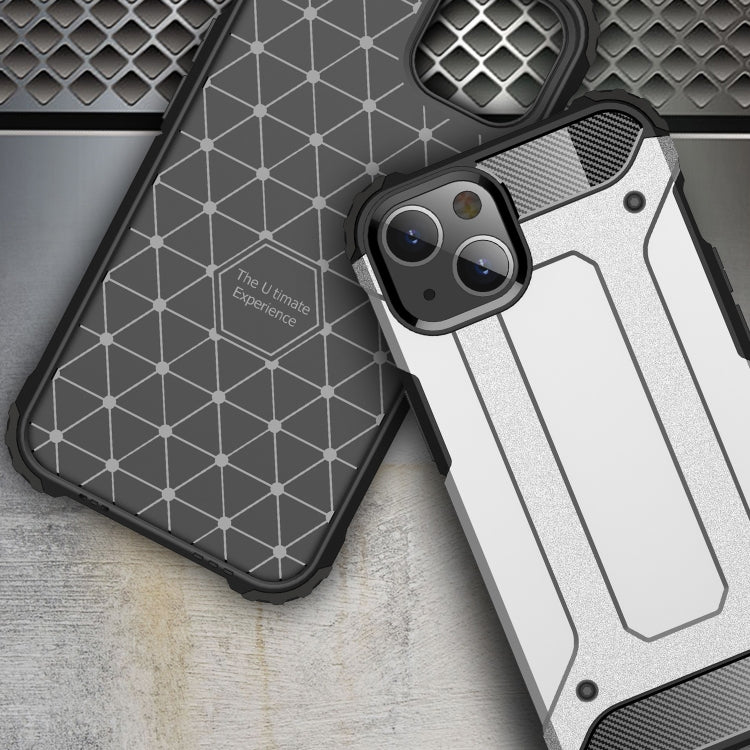 For iPhone 13 mini Magic Armor TPU + PC Combination Case (Navy Blue) - iPhone 13 mini Cases by buy2fix | Online Shopping UK | buy2fix