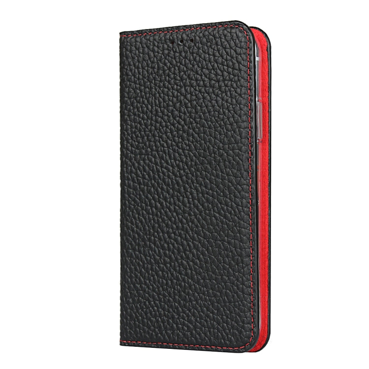 For iPhone XS Max Litchi Genuine Leather Phone Case(Black) - More iPhone Cases by buy2fix | Online Shopping UK | buy2fix