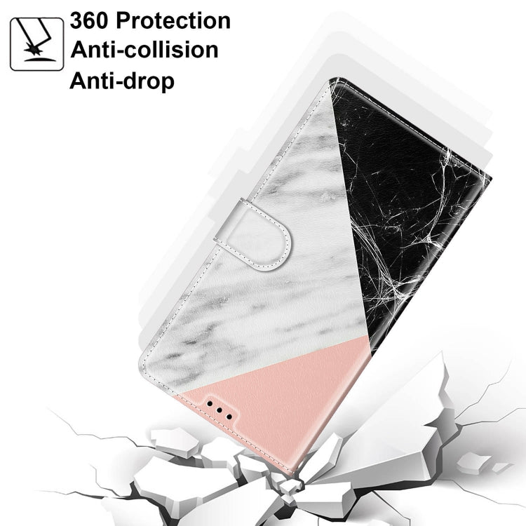 For Xiaomi Redmi Note 8 Pro Voltage Coloured Drawing Magnetic Clasp Horizontal Flip PU Leather Case with Holder & Card Slots(C07 Pink White Black) - Xiaomi Cases by buy2fix | Online Shopping UK | buy2fix