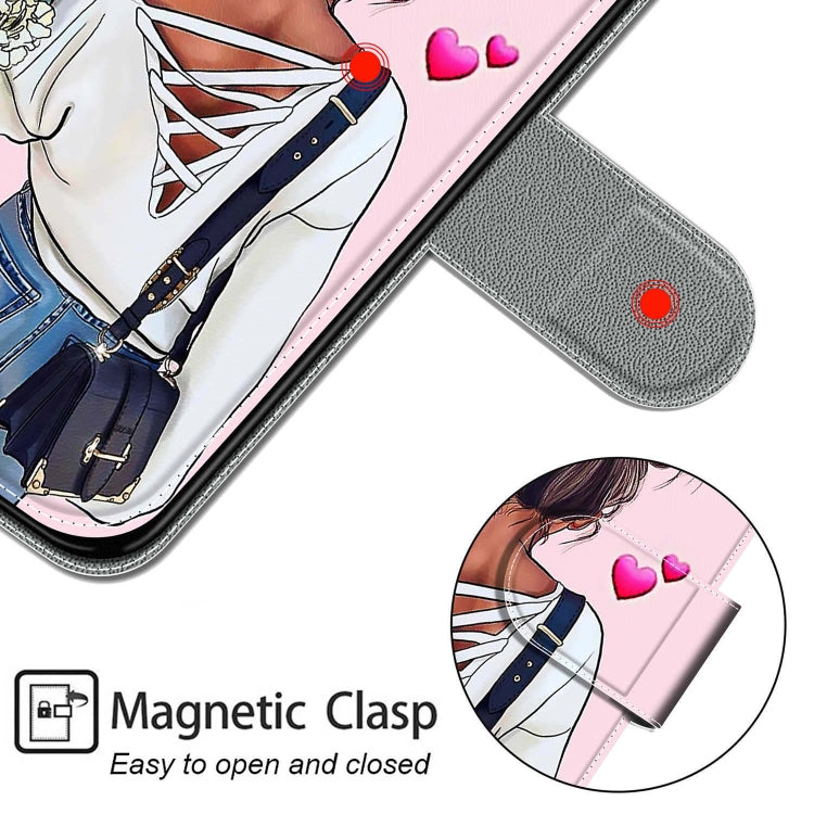 For Xiaomi Redmi Note 9 5G/ 9T Voltage Coloured Drawing Magnetic Clasp Horizontal Flip PU Leather Case with Holder & Card Slots(C09 Hug Flower) - Xiaomi Cases by buy2fix | Online Shopping UK | buy2fix