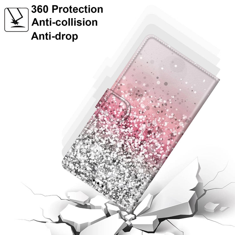For Xiaomi Redmi Note 9/Redmi 10X 4G Voltage Coloured Drawing Magnetic Clasp Horizontal Flip PU Leather Case with Holder & Card Slots(C13 Silver Pink Glitter) - Xiaomi Cases by buy2fix | Online Shopping UK | buy2fix