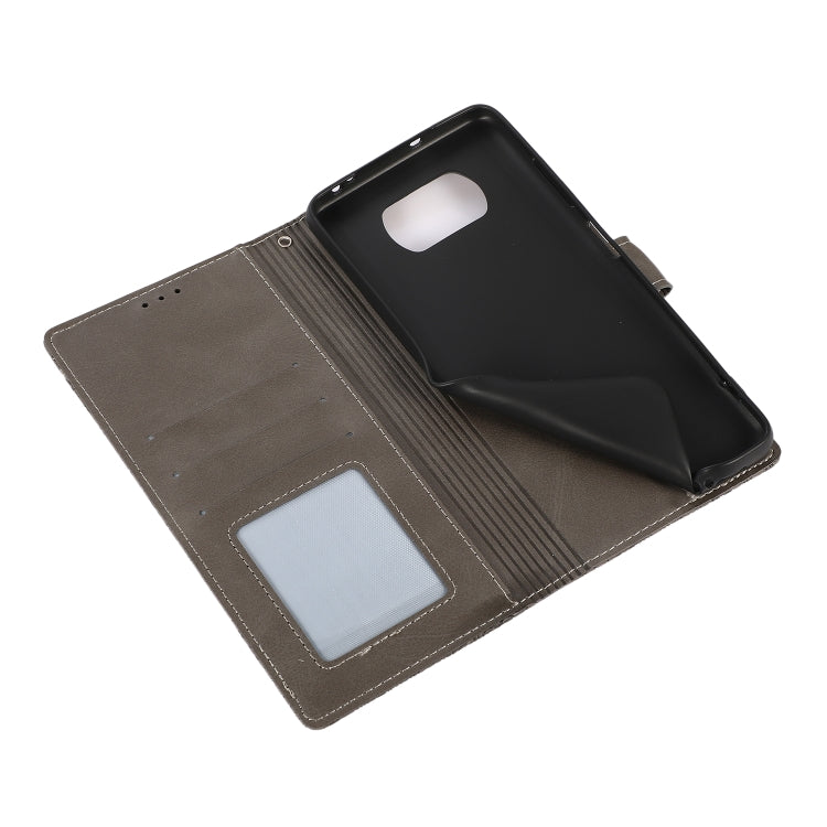 For Xiaomi POCO X3 NFC / X3 Pro / X3 Skin Feel Embossed Sunflower Horizontal Flip Leather Case with Holder & Card Slots & Wallet & Lanyard(Grey) - Xiaomi Cases by buy2fix | Online Shopping UK | buy2fix