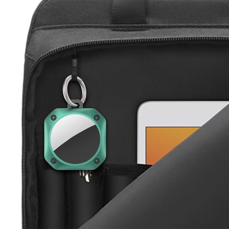 Thunderbolt Acrylic Protective Cover Case For AirTag(Black) - Other by buy2fix | Online Shopping UK | buy2fix