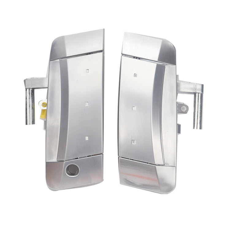 1 Pair Car Front Door Outside Handle 80607-CD41E+80606-CD01E for Nissan 350Z 2003-2009(Silver) - Door Handles by buy2fix | Online Shopping UK | buy2fix
