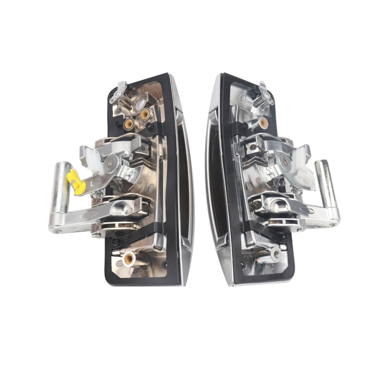 1 Pair Car Front Door Outside Handle 80607-CD41E+80606-CD01E for Nissan 350Z 2003-2009(Silver) - Door Handles by buy2fix | Online Shopping UK | buy2fix