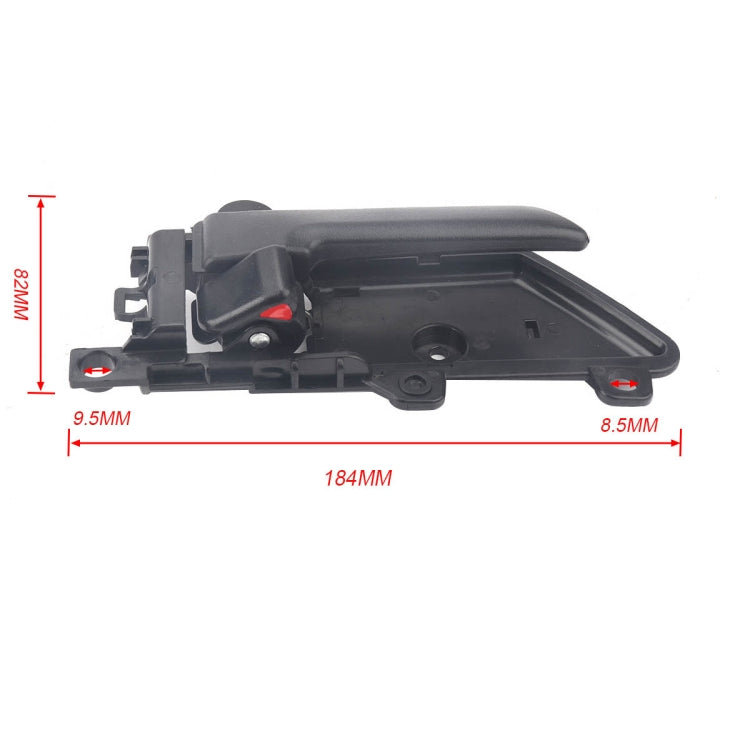 A3242 1 Pair Car Door Inside Handle 82610-3J000+82620-3J000 for Hyundai Veracruz 2007 -2012 by buy2fix