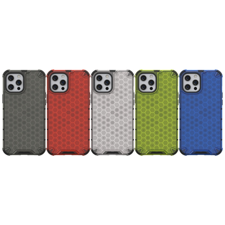 For iPhone 13 mini Shockproof Honeycomb PC + TPU Protective Case (Blue) - iPhone 13 mini Cases by buy2fix | Online Shopping UK | buy2fix
