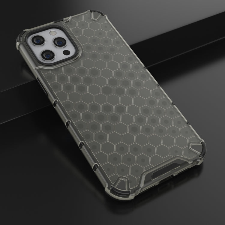 For iPhone 13 mini Shockproof Honeycomb PC + TPU Protective Case (Black) - iPhone 13 mini Cases by buy2fix | Online Shopping UK | buy2fix