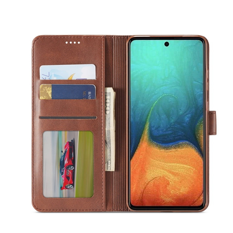 For Samsung Galaxy A03s 164mm LC.IMEEKE Calf Texture Horizontal Flip Leather Case with Holder & Card Slots & Wallet(Grey) - Galaxy Phone Cases by LC.IMEEKE | Online Shopping UK | buy2fix