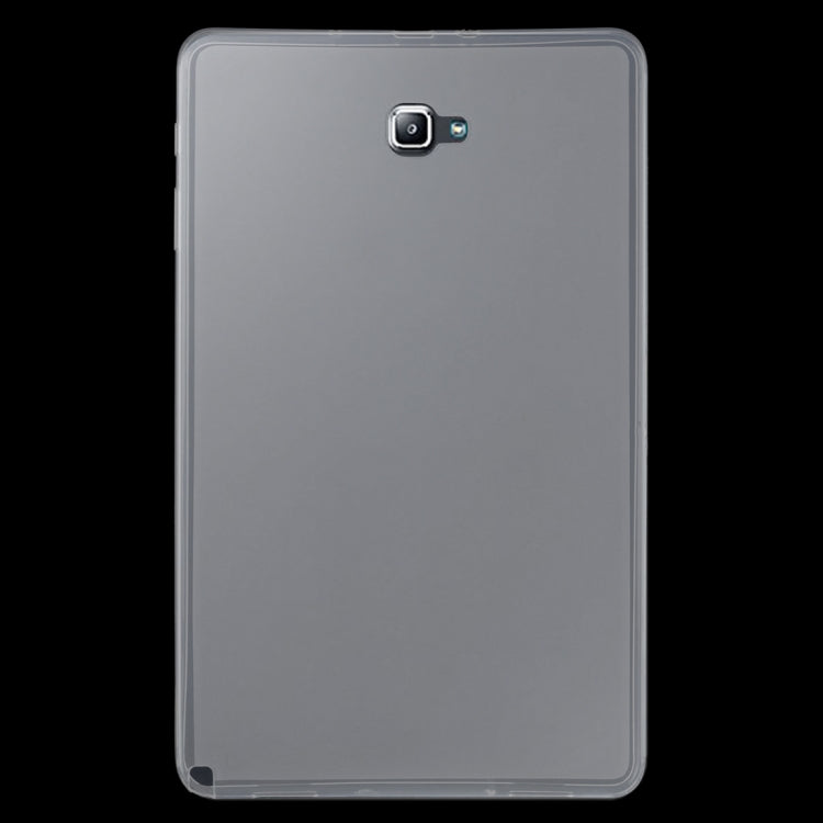 For Galaxy Tab A 10.1 (2016) / P580 0.75mm Ultrathin Outside Glossy Inside Frosted TPU Soft Protective Case - Tab A 10.1 by buy2fix | Online Shopping UK | buy2fix