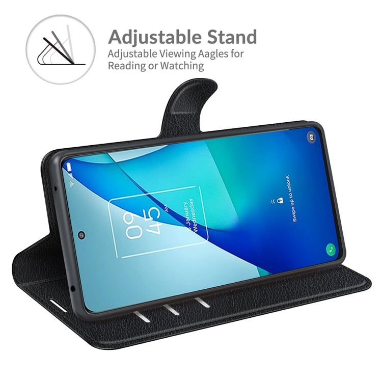 For TCL 20S / 20 5G / 20L Litchi Texture Horizontal Flip Protective Case with Holder & Card Slots & Wallet(Black) - TCL by buy2fix | Online Shopping UK | buy2fix
