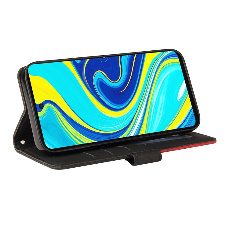 For Xiaomi Redmi Note 9 Pro / Note 9 Pro Max Dual-color Splicing Horizontal Flip PU Leather Case with Holder & Card Slots & Wallet(Black) - Xiaomi Cases by buy2fix | Online Shopping UK | buy2fix