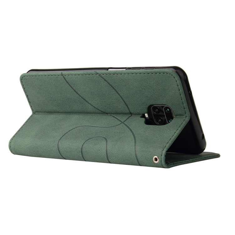 For Xiaomi Redmi Note 9 Pro / Note 9 Pro Max Dual-color Splicing Horizontal Flip PU Leather Case with Holder & Card Slots & Wallet(Green) - Xiaomi Cases by buy2fix | Online Shopping UK | buy2fix