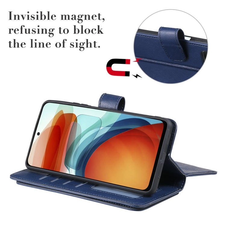 For Xiaomi Redmi Note 10 Pro Multifunctional Magnetic Copper Buckle Horizontal Flip Solid Color Leather Case with 10 Card Slots & Wallet & Holder & Photo Frame(Dark Green) - Xiaomi Cases by buy2fix | Online Shopping UK | buy2fix